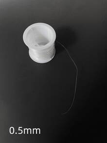 White Non-Elastic Beading Thread/Clear Elastic String For Diy Jewelry/Nylon Crystal Fishing Line/Non-Elastic Fishing Line - White - View 7