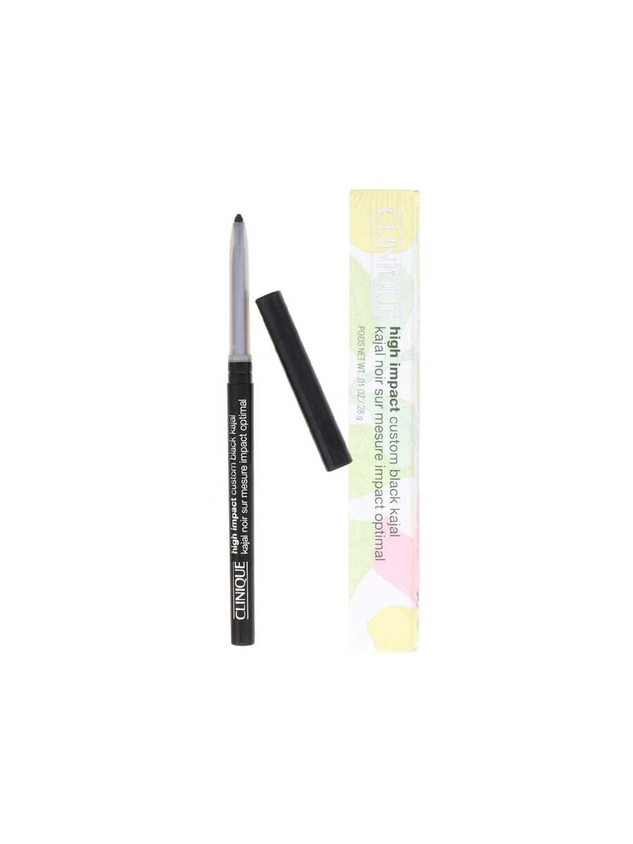 Clinique 高显色度眼线笔 01号 浓黑妆容 0.01盎司/0.28克 防水、纤长、浓密、防晕染 女友、妻子、母亲、朋友 生日 毕业派对 旅行 露营 户外活动 校园旅行 节日 周年纪念 办公室 冬季 圣诞节 特殊场合、派对 - 01 黑色 - 查看 1