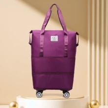 Rolling Travel Bags - 紫色 - 查看 11