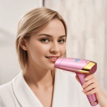 BoBay 1pc Painless IPL Laser Hair Removal Devices For Women Epilator 999,990 Flashes 5-Level 18.9 Joule Energy Permanent Pulsed Light IPL Hair Removal For Bikinis Line Underarms Arms Legs Body With Skin Tone Sensor - Multicolor - View 6