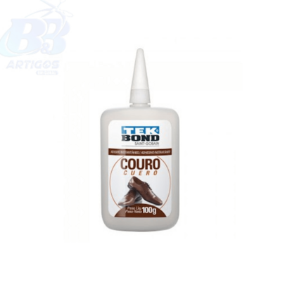 Cola Super Tek Bond Tek Couro 100g Und.