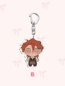 1个亚克力死神钥匙扣，罗迪/文森特/玛丽安动漫亚克力包包挂饰，辣妹风，吸血鬼饰品，锐舞派对礼物。日常包包配饰，包包挂饰，挂绳，钥匙扣。非常适合送给男朋友、女朋友、家人、医生、护士，也可作为派对礼物、手机装饰等等。 - 彩色 - 查看 4