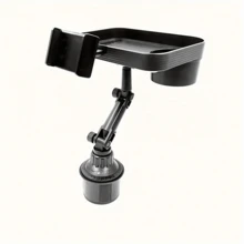 Khay đựng cốc ô tô 2 trong 1 - Bàn xoay 360°, có đế chắc chắn và khe cắm điện thoại, phụ kiện nội thất bền bỉ, phù hợp cho xe sedan, SUV, xe tải, giá đựng đồ uống và đồ ăn nhẹ có thể mở rộng, giá đỡ đồ uống đa chức năng và bàn làm việc mini, khay đựng cốc ô tô - Nhiều màu - Xem 16