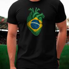 Brazil T-Shirt - New Release - Negro - Ver 2