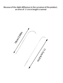 Delicate Curved Beading Needles, Suitable For Seed Bead Stringing, Can Be Used With Rotating Plate To Save Time On Bracelet And Necklace Making, Facilitates Complex Weaving Patterns - Silver - View 9