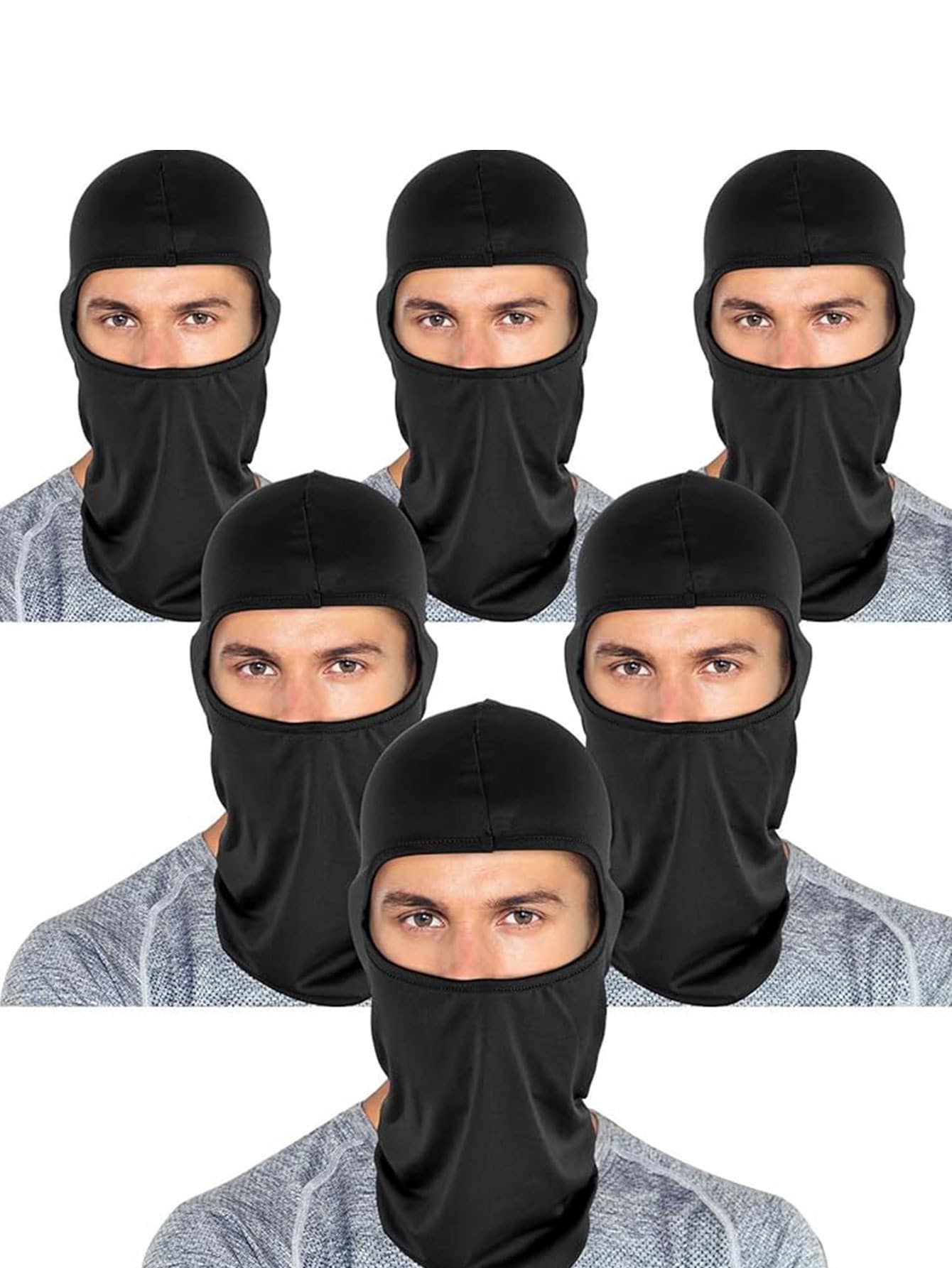 1pc/More Unisex Cycling Balaclava Hat, Solid Color Breathable Quick-Dry Sun Protection Outdoor Hiking Headwear, Suitable For Daily Commute, Cycling, Outdoor Activities - Multicolor - View 1