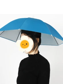 男女通用遮阳伞帽——解放双手，防雨防晒，头戴式遮阳伞帽，钓鱼遮阳伞帽，户外可折叠遮阳伞帽，适合旅行、徒步、高尔夫、露营、海滩、园艺等场合。 - 彩色 - 查看 14