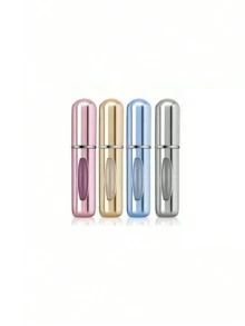 1个便携式迷你可填充香水喷雾瓶，5毫升，带香水泵头，旅行装 - 彩色 - 查看 17