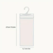 2/4 Pcs Disabled Parking Sign Bracket, Ultra-Transparent Disabled Parking Permit Sign Protective Bracket Cover With Large Hook Protective Bag - Multicolor - View 2