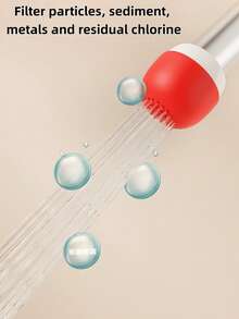 Multi-Layer Faucet Filter, Universal Adjustable, No Installation Required, Suitable For Various Bathroom Faucets, Effectively Filters Mud, Sand, Oxides And Residual Chlorine, Compact Design, Stable Water Flow, Essential Home Water Filtration Product - Multicolor - View 9