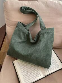 Personalized Corduroy Tote Bag, Customized Bridesmaid Gift With Zipper, Christmas Gift, Travel Letter Combination Bag, Personalized Corduroy Tote Bag, Adding Unique Charm To Your Special Moments! This Tote Bag Is Made Of Soft And Comfortable Corduroy Fabric, With A Fine Texture And High-Quality Feel, Suitable For Daily Use Or As A Thoughtful Gift. - Item 9 - View 9