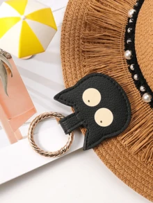Clip magnético con forma de gato elegante y lindo, gancho de viaje, accesorio de almacenamiento portátil, dije para bolso de mujer, colgante de mochila de cuero PU. Se puede colgar en bolsos de hombro, bolsos cruzados o llaves para sujetar sombreros, gorras de béisbol, bufandas y tarjetas. Adecuado para la oficina, el transporte, las vacaciones, el camping, las compras, las fiestas y otras ocasiones. También es un regalo ideal para cumpleaños, San Valentín, Ramadán. - Multicolor - Ver 4