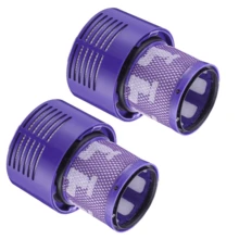 2pcs V10 Filters, Compatible With V10 Cyclone Series, V10 Animal, V10 Absolute, V10 Total Clean, SV12, Part No. 969082-01