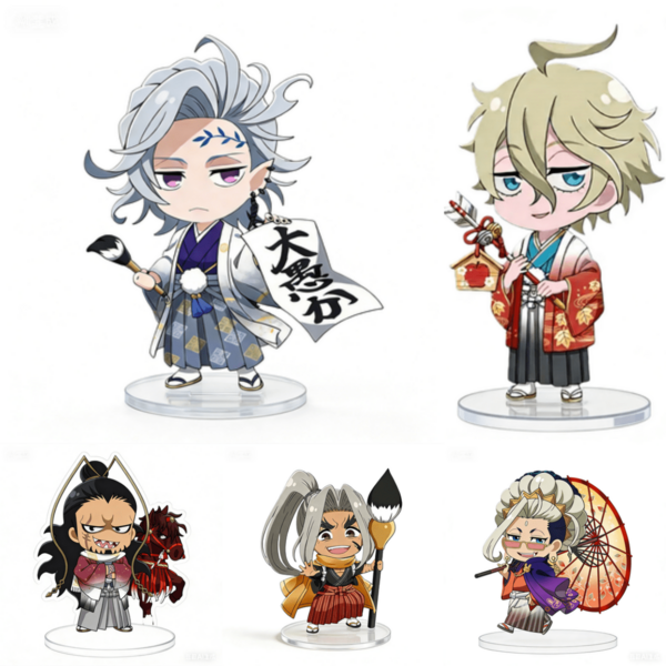 Record Of Ragnarok Acrylic Stand: 1pc 10cm, Buddha/Adam/Qin Shi Huang. Epic Myth + Violent Aesthetics, Desk Decor/Anime Fan Gift, Dual-Side Film Scratch-Proof.