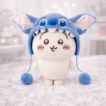 千川系列角色扮演玩偶毛绒玩具，史迪奇头饰和兔兔毛绒玩具，生日和圣诞节节日礼物 - 藍黃色 - 查看 1