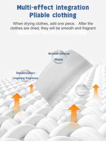 二合一纳米泡泡去渍洗衣片+衣物柔顺剂套装 | 浓缩泡泡洗衣片，持久留香，温和呵护衣物