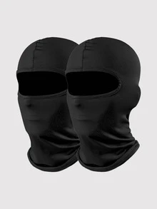 1个/多件装男女通用骑行面罩，防晒颈套拉法帽，适合骑行、徒步、户外旅行，四季皆宜 - 彩色 - 查看 15