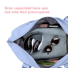 Foldable Travel Bags - Blue - View 4