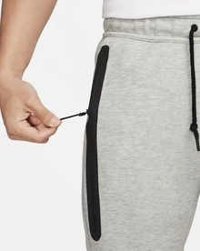 Nike Unisex Tech-Inspired Fleece Zip Hoodie & Jogger Outerwear For Men & Women Pants - Quần nỉ xám - Xem 4