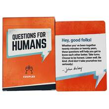 Bordspelskort för parkonversationer, en uppsättning spelkort lämpliga för par- och vännersammankomster och underhållning. Det perfekta valet för att starta en idealisk spelkväll, och även en utmärkt present till alla hjärtans dag, Thanksgiving/jul. - Multifärgad - Visa 3