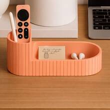 Stylish And Minimalist Desk Organizer In Various Colors, Pen Holder, Remote Control + Headphones! Beautiful! - 橄欖綠 - 查看 3