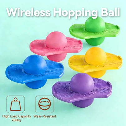 5pcs Balance Trainer(Jumping Ball): Multi-Scenario Adaptable, Boosts Balance, Core And Posture, Non-Slip Stable With Bright Colors, Compact Portable, Meets Exercise, Recovery Needs. Gym