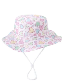 Kids Bucket Hat, Cute Football Cartoon Pattern Sun Hat, Fashionable Beach Hat For Spring/Summer - 1PC - View 8