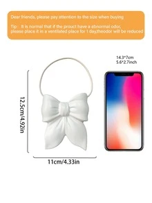 1个可爱蝴蝶结造型化妆品收纳盒 - 桌面化妆刷及办公用品整理盒，优雅的化妆刷架设计，是女孩、学生和女性创意装饰的理想之选 - 彩色 - 查看 13