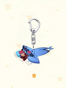 1 móc khóa acrylic hoạt hình Anime, Hàng hóa Anime - Móc khóa in hình Vicky Charlie Alastor, Móc khóa Hell Inn, Móc chìa khóa xe hơi. Món quà hoàn hảo cho người hâm mộ, Phụ kiện Cosplay, Móc chìa khóa xe hơi, Túi xách, Ba lô, Phụ kiện móc khóa trang sức nhỏ, Quà tặng sáng tạo cho học sinh. Quà tặng cho Mẹ, Cha, Tốt nghiệp và Giáo viên. - Nhiều màu - Xem 4