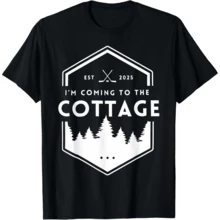 Coming To Che Cottage Cozy Outdoors Hookey Heated Rivalry T-Shirt - Đen 1 - Xem 1