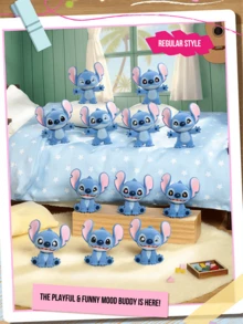 Bộ 12 thú nhồi bông Stitch thường + 6 thú nhồi bông Stitch đặc biệt + 2 thú nhồi bông Stitch ẩn giấu dùng để trang trí nhà cửa, với thiết kế dễ thương và biểu cảm khuôn mặt sống động, phong cách ngọt ngào và thẩm mỹ độc đáo, phù hợp cho người sưu tầm, trẻ em, học sinh, phụ nữ trẻ làm bạn đồng hành, đồ sưu tầm và trang trí nhà cửa, cũng là một món quà đáng yêu cho các cặp đôi/bạn bè. - Nhiều màu - Xem 6