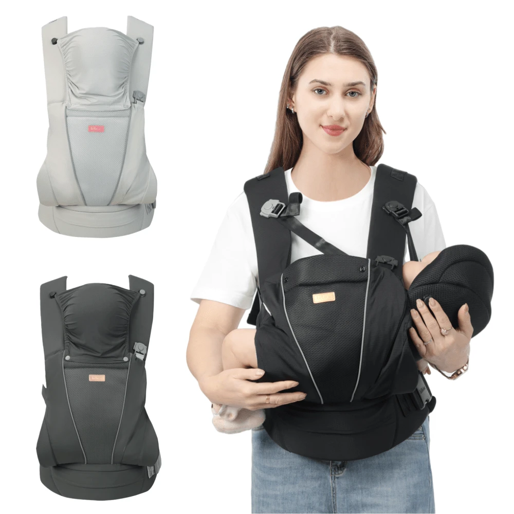 Infant Baby Carrier Waist Stool, Lightweight 4-Season Versatile Newborn Baby Carrier Wrap, Baby Holding Stool