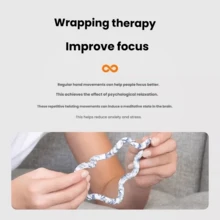 tangle 官方扭扭拼图艺术家系列减压玩具，多动症专注力训练手指玩具 - 扭扭解壓玩具-藝術家-彩虹 - 查看 4