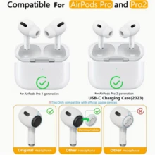 3 Pairs Silicone Earplugs, Suitable For IrPods Pro/IrPods Pro 2, With Noise Cancelling Holes For Easy Carrying And Replacement, Anti Slip Soft Silicone, Suitable For IrPods Pro Earplug Replacement - White S+M+L - View 3