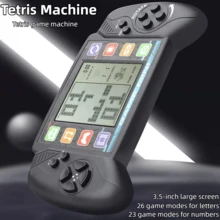 Pocket Handheld Console 3.5 Inch LCD Portable Game Player With Built-In 23+26 Games - Pink - View 3