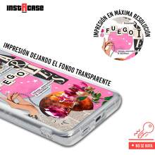 INSTACASE Funda Compatible con Infinix Aries Collage Zodiaco Carcasa Para Mujer, Case Antigolpes TPU. - transparente - Ver 2