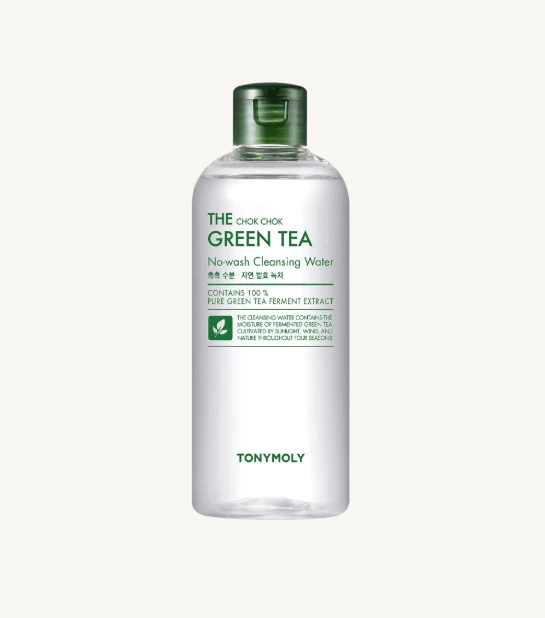 TONYMOLY Green Tea Cleansing Water Comes In Two Size Options – Gentle Makeup Remover, Daily Facial Cleanser With Green Tea Extract, Refreshing Micellar Cleanser For Clean Pores And Balanced Skin - SingleOption - View 1