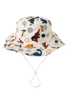 Kids Bucket Hat, Cute Football Cartoon Pattern Sun Hat, Fashionable Beach Hat For Spring/Summer - 1PC - View 15