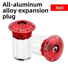 Aluminum Alloy Handlebar Plugs For Road Bike, Mountain Bike Handlebar Grips Plugs - Multicolor - View 13