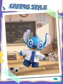 Lilo & Stitch Dress-Up Show Series Blind Box , 6 Regular Styles + 1 Hidden Chase, Multiple Styled Poses with Vivid Expressions & Accessories, Sweet Style & Niche Aesthetic Fresh Bright Whimsical Cute, Perfect for Collectors, Children, Students, Teen & Young Women. - 彩色 - 查看 5