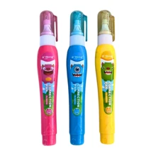 Corrector Líquido Blanco de Punta Fina Ultra Precisa de Alta Calidad – Diseñado para Correcciones Detalladas y Exactas, con Secado Rápido, Flujo Controlado, Cobertura Uniforme y Acabado Limpio, Ideal para Uso Escolar, Oficina, Papelería, Estudiantes y Profesionales - Multicolor - Ver 2