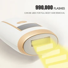 BoBay 1pc Women's Painless IPL Hair Removal Device, 5 Adjustable Levels, 990,000 Flashes, Ice Cooling, Permanent Pulsed Light Laser Hair Removal For Underarms, Legs, Bikini Line, Long-Lasting Effect, Home Hair Removal - Multicolor - View 7