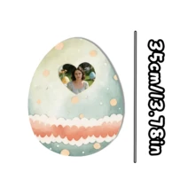 1 Personalized Pillow - Customized Heart-Shaped Picture, Egg. Unique And Breathable, Suitable For Her, Him, It, Boyfriend, Girlfriend, Dad, Mom, Family, Friends, Anniversary, Mother's Day, Birthday, Valentine's Day, Christmas, Halloween, Graduation Ceremony, Father's Day, Wedding, Housewife, Sofa, Bed, Car, Tea Room, Bedroom, Bathroom, Living Room, Dining Room - Multicolor - View 13