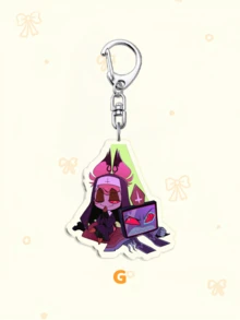 1 móc khóa acrylic hoạt hình Anime, Hàng hóa Anime - Móc khóa in hình Vicky Charlie Alastor, Móc khóa Hell Inn, Móc chìa khóa xe hơi. Món quà hoàn hảo cho người hâm mộ, Phụ kiện Cosplay, Móc chìa khóa xe hơi, Túi xách, Ba lô, Phụ kiện móc khóa trang sức nhỏ, Quà tặng sáng tạo cho học sinh. Quà tặng cho Mẹ, Cha, Tốt nghiệp và Giáo viên. - Nhiều màu - Xem 9
