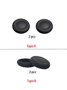 Tapa de joystick de controlador de juego universal, tapa de botón de controlador de juego, tapa de botón de juego para fiesta de vacaciones, accesorios de controlador de juego, cubierta protectora antideslizante, accesorios de juego, compatible con / - Multicolor 2 - Ver 2