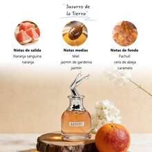 Set de Perfumes para Mujer 4 Piezas|Fragancia Floral Frutal Fresca|Mini Perfumes Portátiles|Regalo Ideal y Romántico para San Valentín, Reyes y Cumpleaños - Múltiples aromas - Ver 4