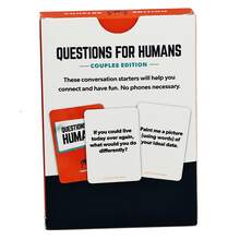 Bordspelskort för parkonversationer, en uppsättning spelkort lämpliga för par- och vännersammankomster och underhållning. Det perfekta valet för att starta en idealisk spelkväll, och även en utmärkt present till alla hjärtans dag, Thanksgiving/jul. - Multifärgad - Visa 7