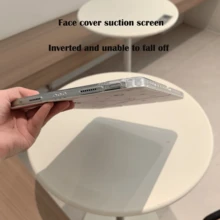 Funda protectora adecuada para la tableta Redmi Pad2 de 11", cubierta plana magnética cerrada, panel trasero de acrílico de alta transparencia con ranura para lápiz, función de suspensión/activación inteligente, soporte plegable de tres posiciones, protección integral, compatible con Huawei y modelos de Apple como iPad, etc. - Multicolor - Ver 4