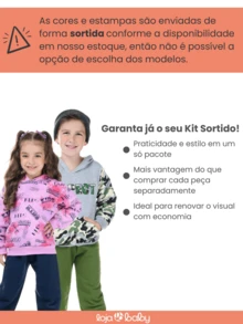 4-Piece Baby Boy And Girl Clothing Set: 2 Long-Sleeved Bodysuits + 2 Pants/Footwear - Ribbed Sets - 藍色 - 查看 6