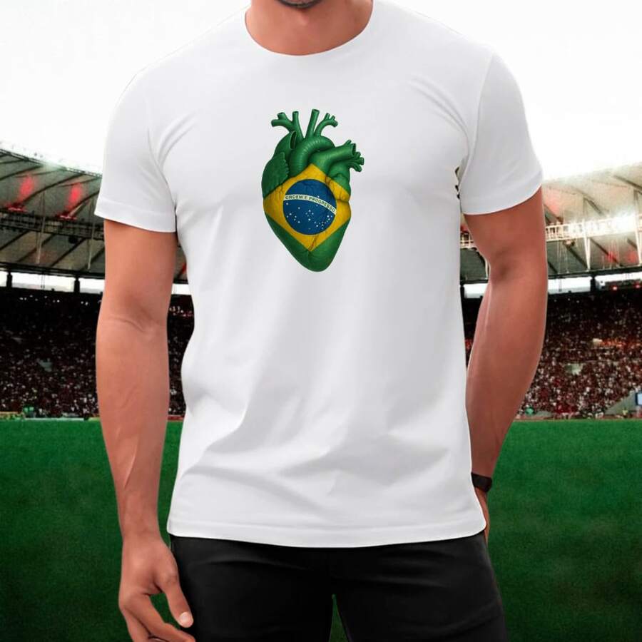 Brazil T-Shirt - New Release - Blanco - Ver 1